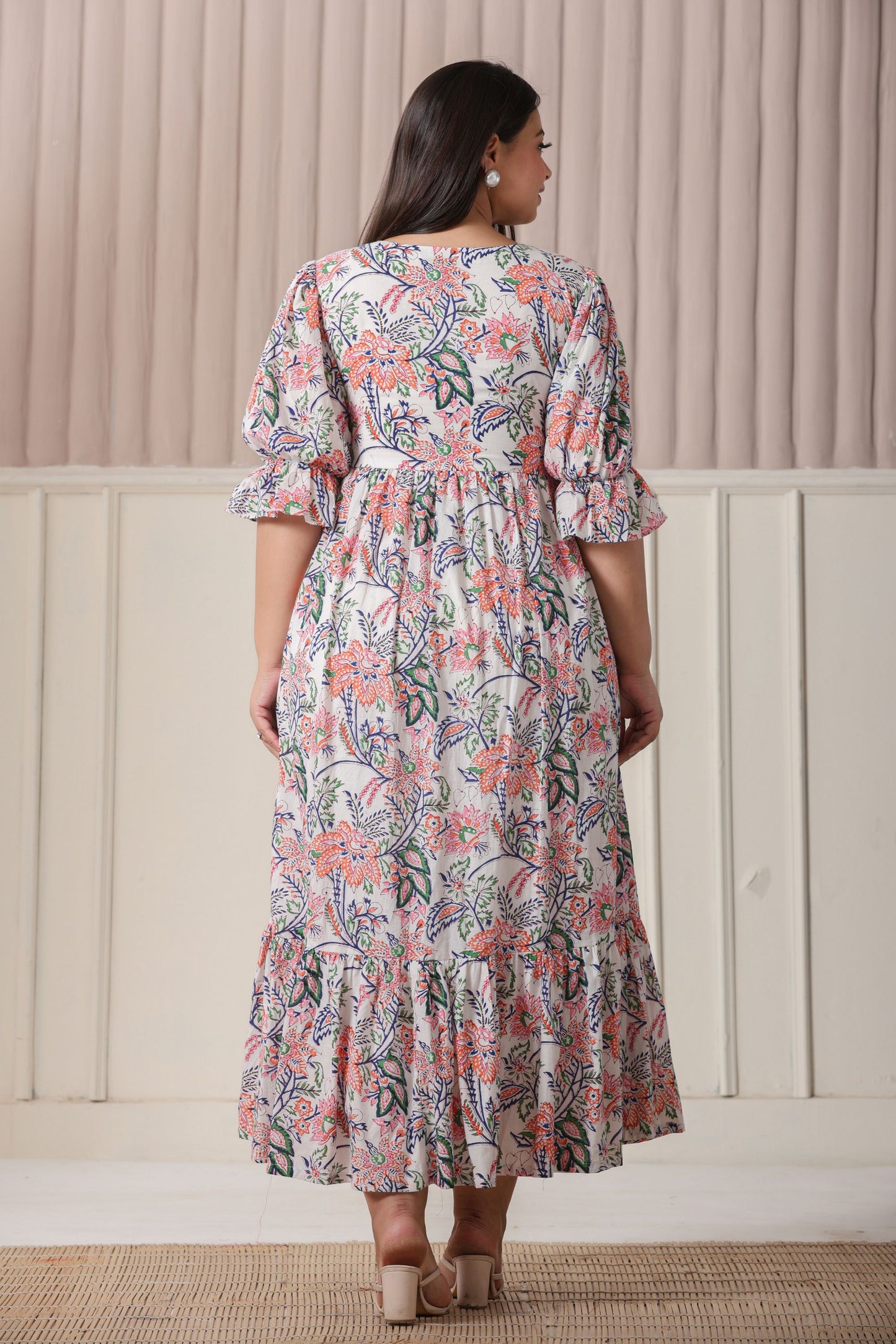 Fit and Flare Cotton Dress