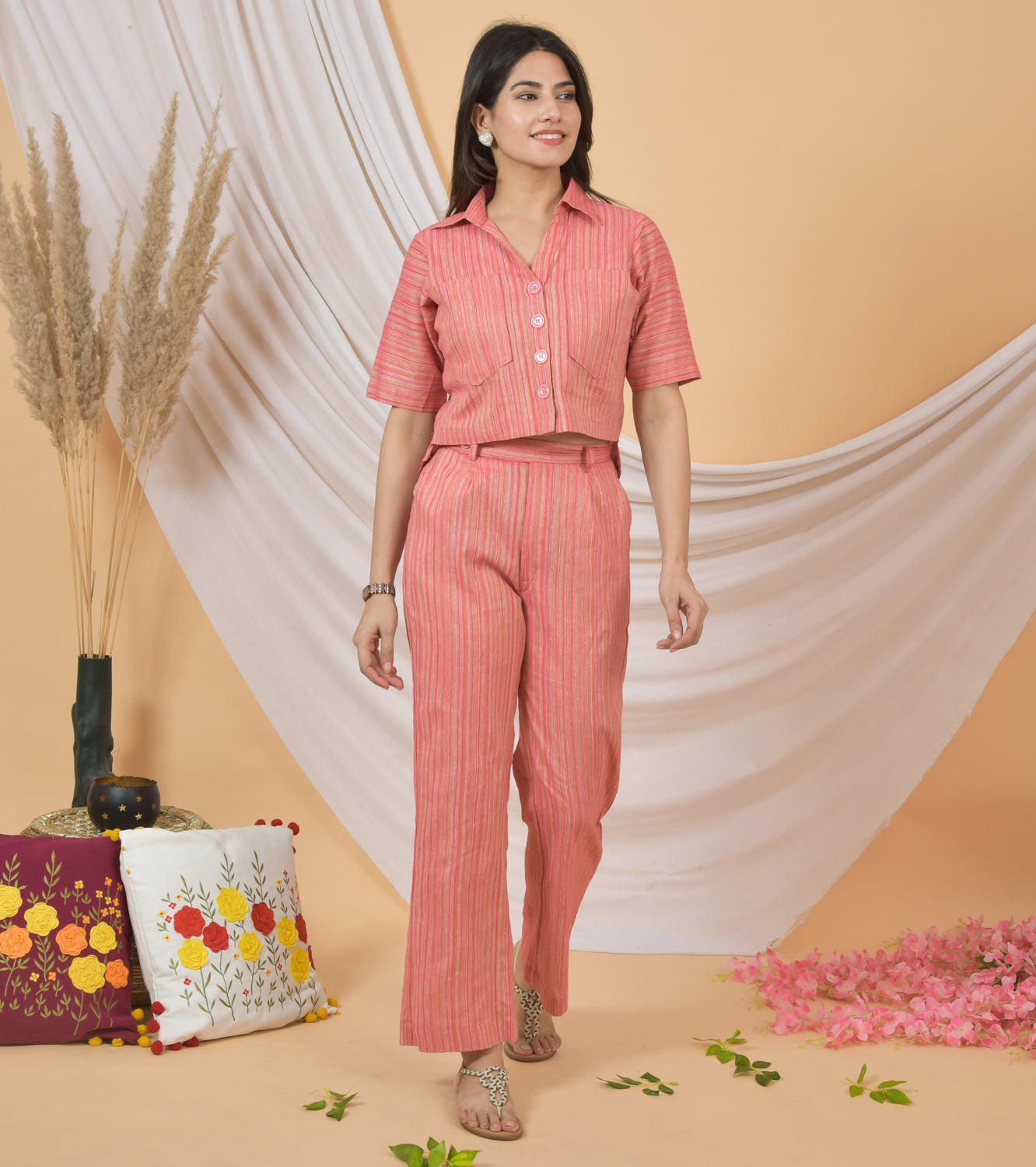 Morning Glory Pink Co-ord Set