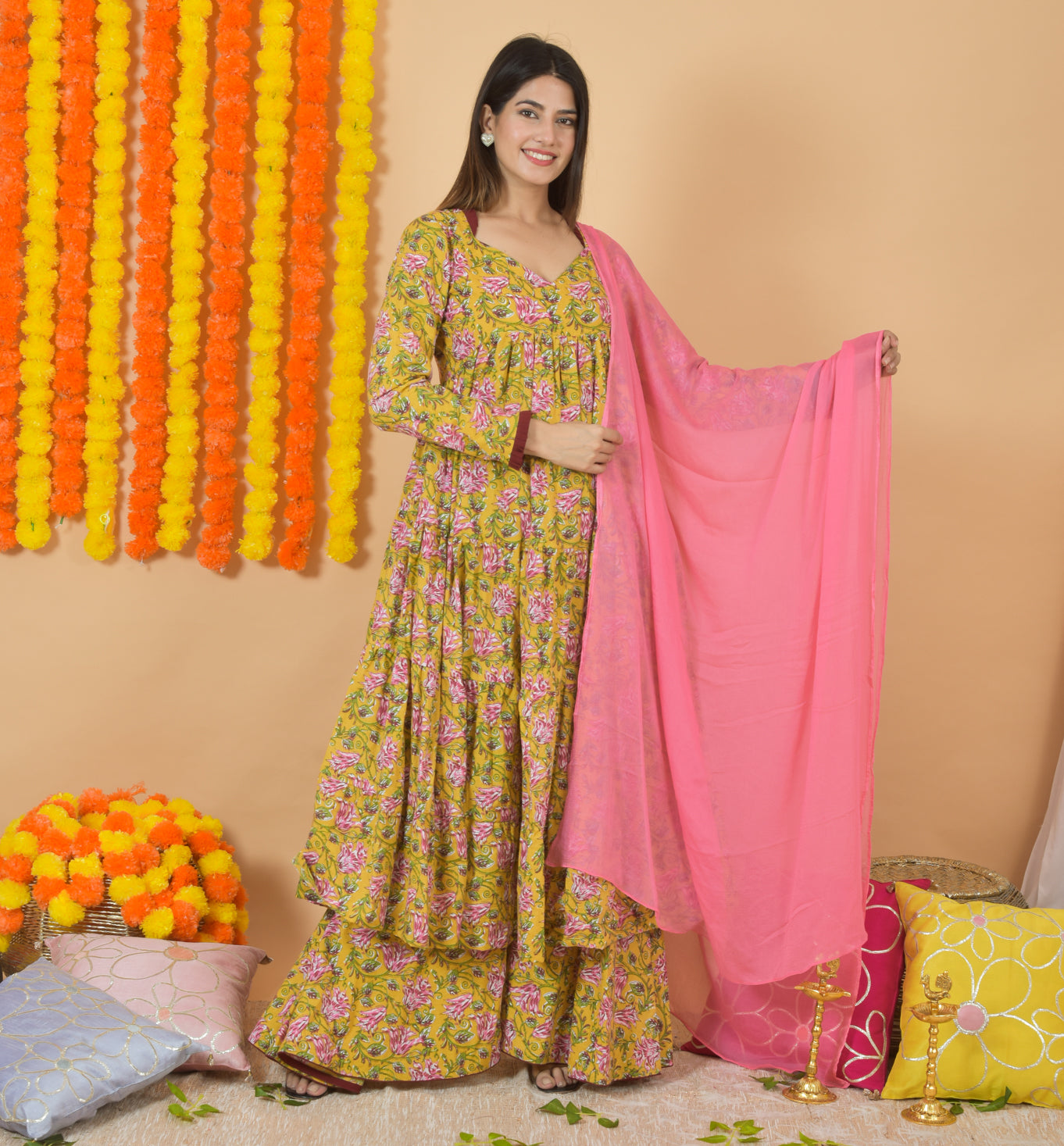 Fitoor Dupatta Suit Set
