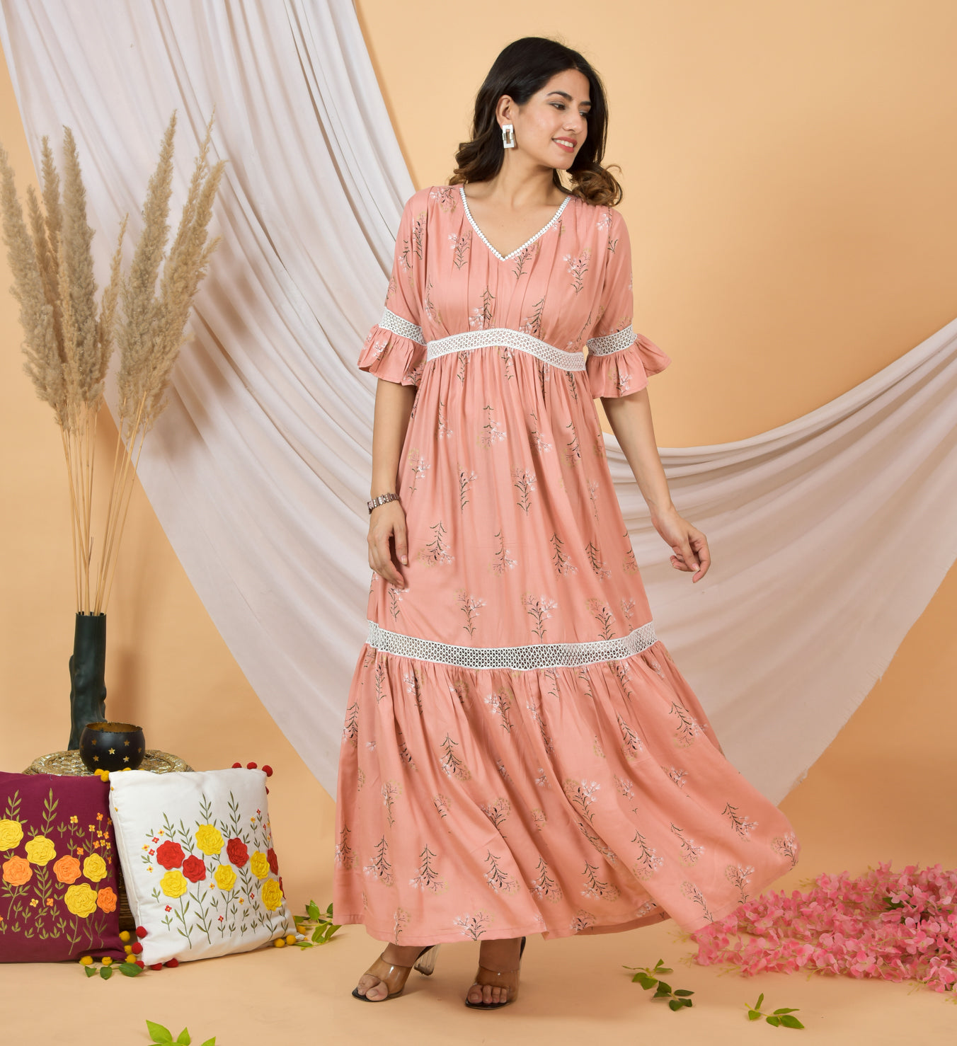 Georgia Peach Dress