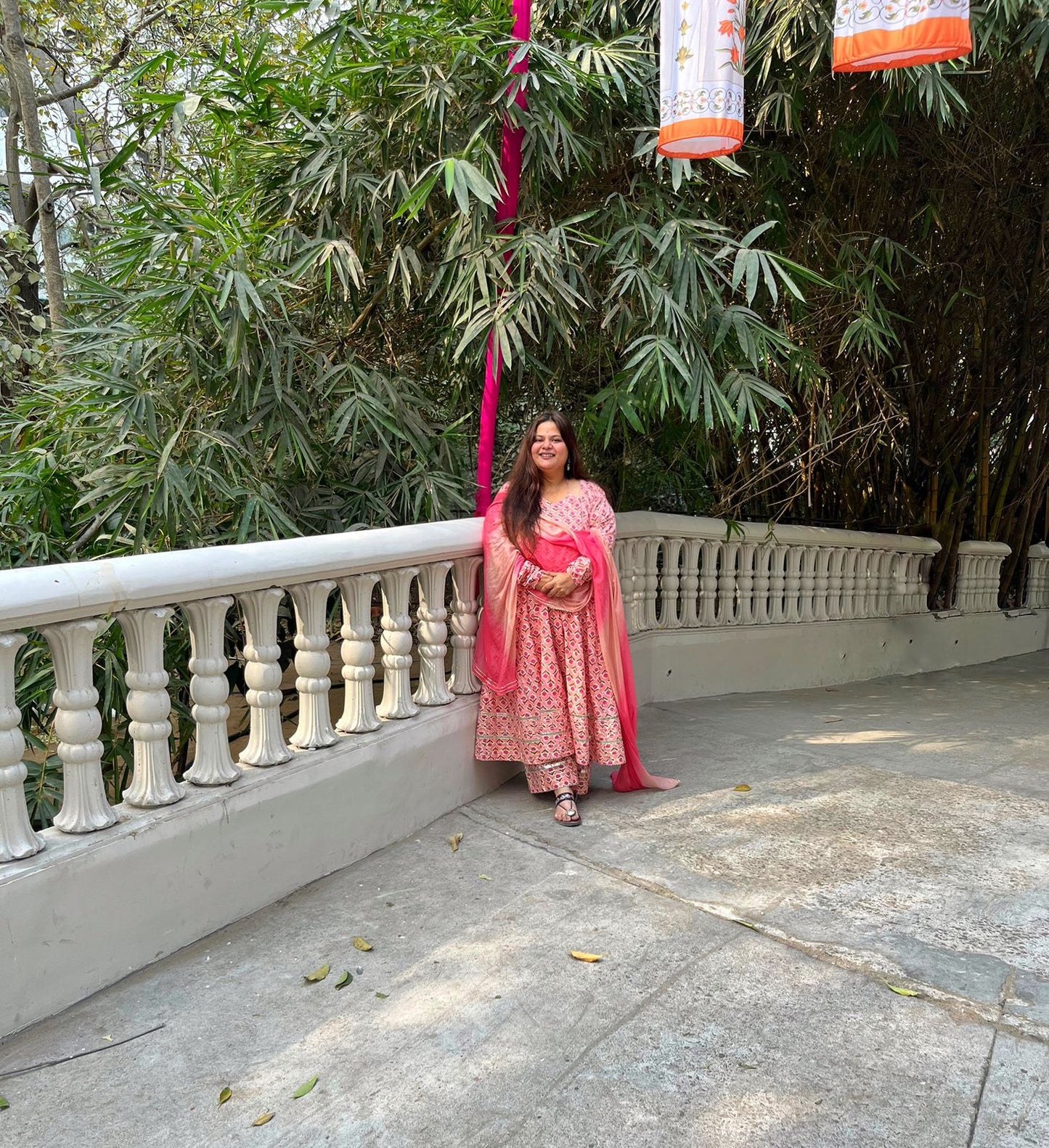 Cotton anarkali Kurta Set