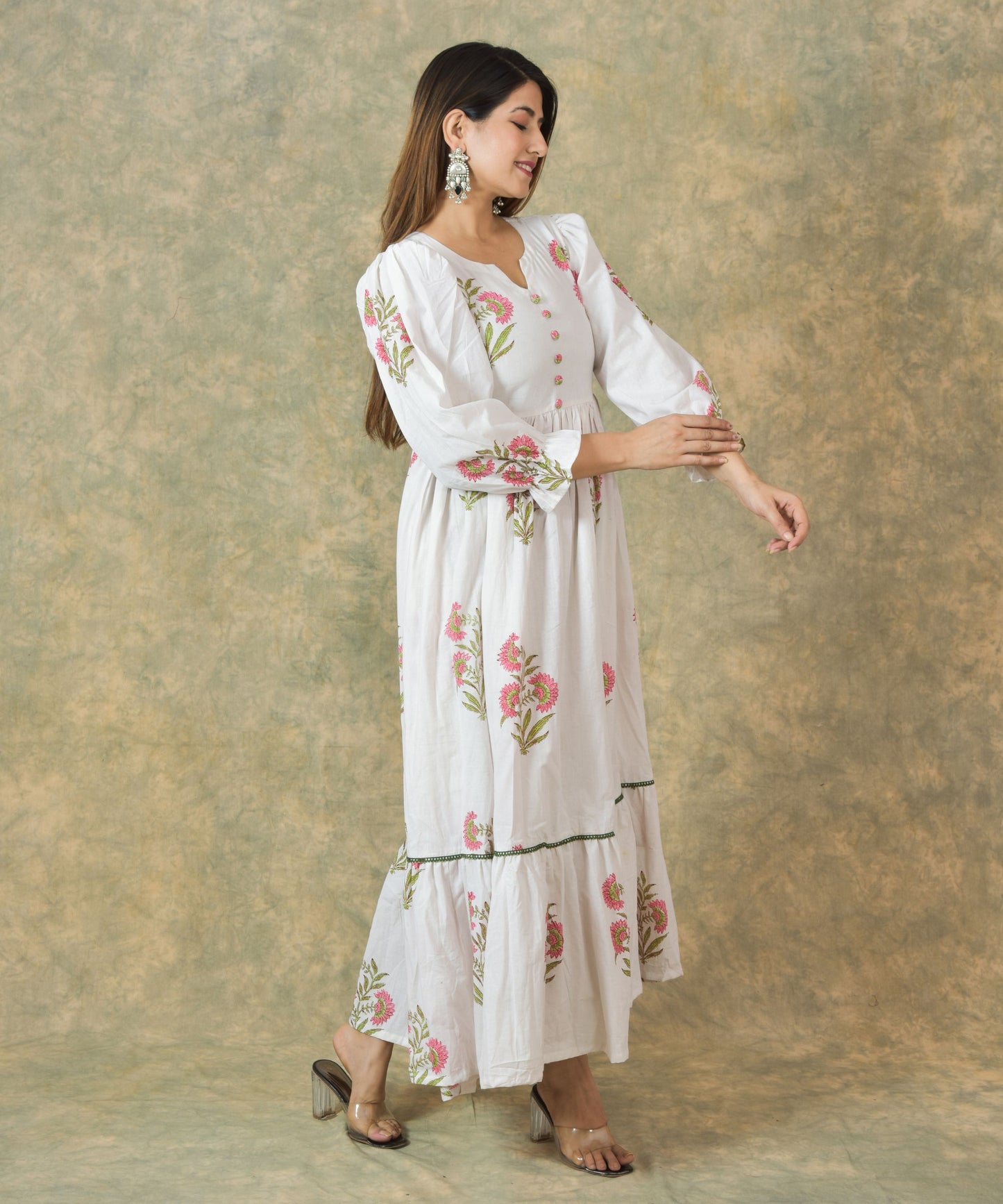 Claire Cotton Maxi Gown
