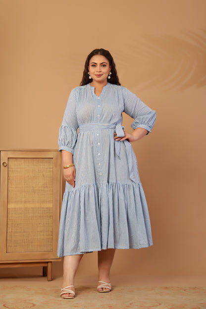 The Statement Stripe dress