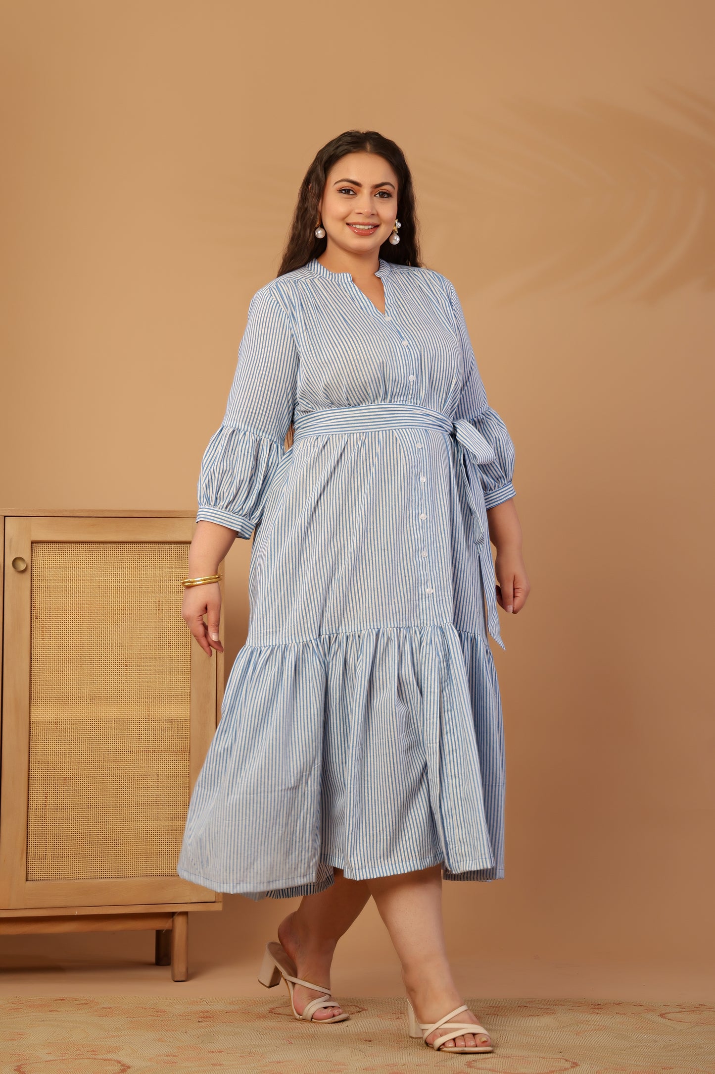 The Statement Stripe dress