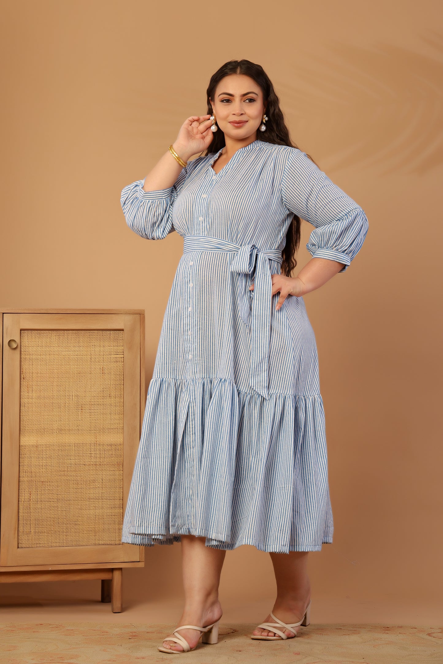 The Statement Stripe dress