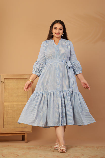 The Statement Stripe dress