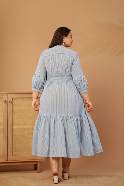 The Statement Stripe dress