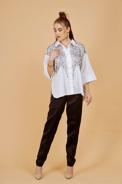 D⁠rizzle Embellished Shirt