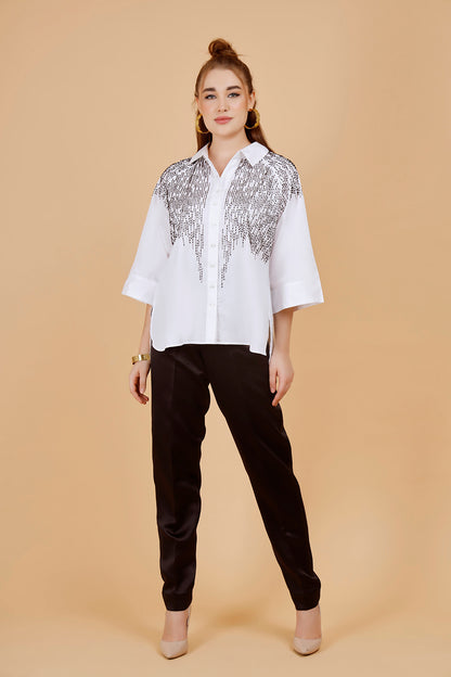 D⁠rizzle Embellished Shirt