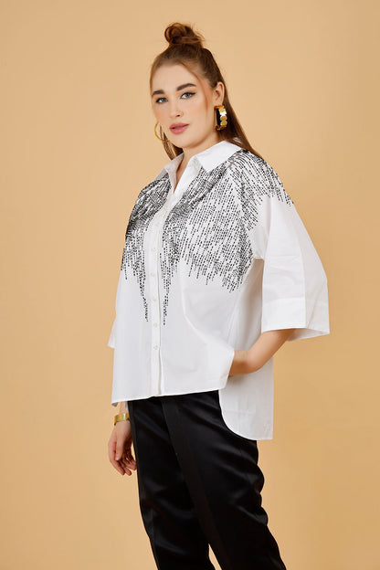 D⁠rizzle Embellished Shirt
