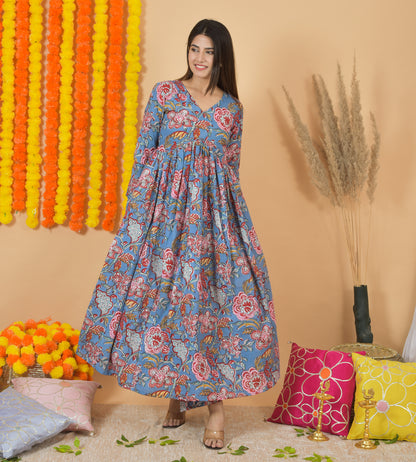 Poppy Petals Dupatta Suit Set