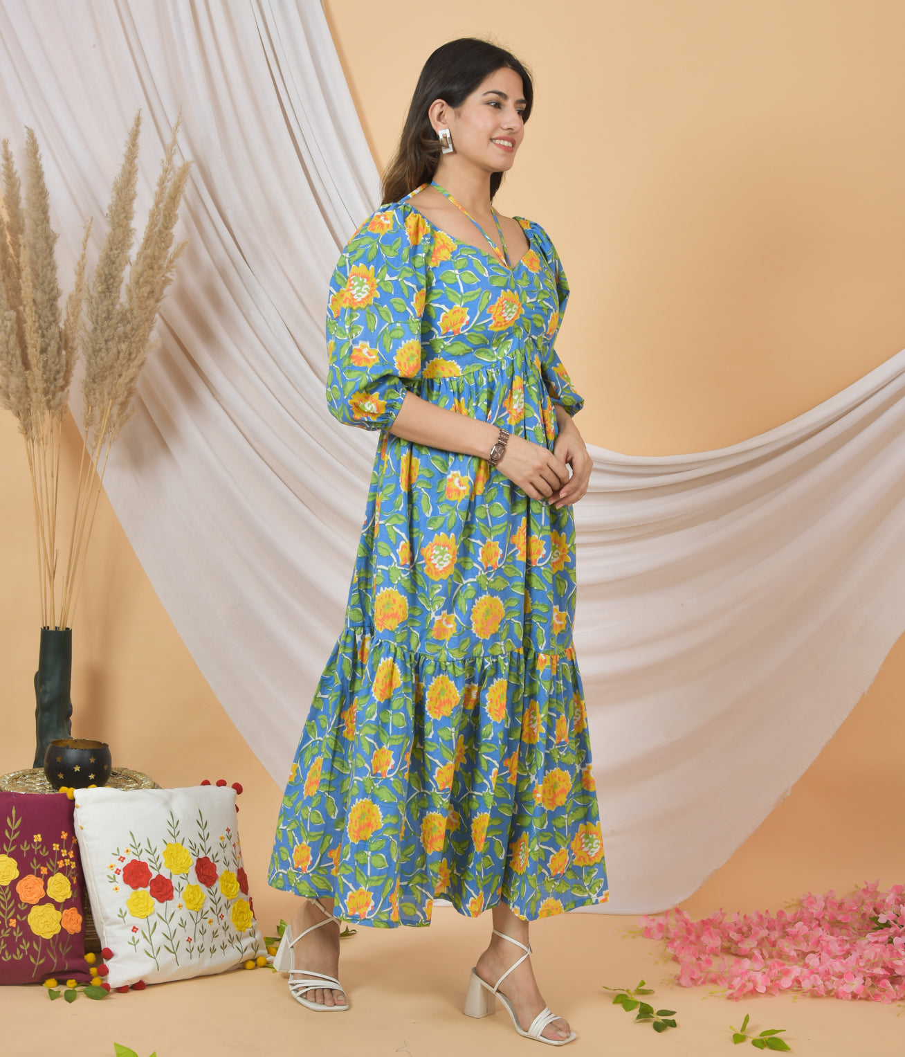 Blue Jeeva Dress