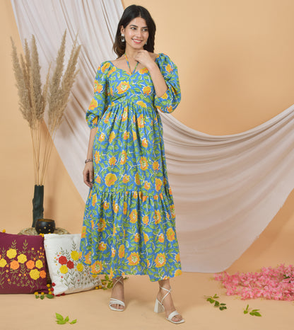 Blue Jeeva Dress