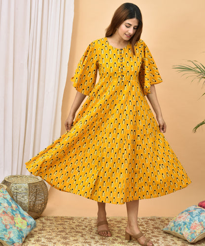 Yellow Maxi Dress