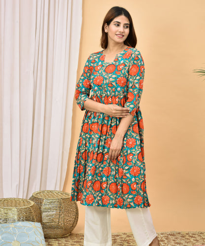 Floral Bloom Kurta Set