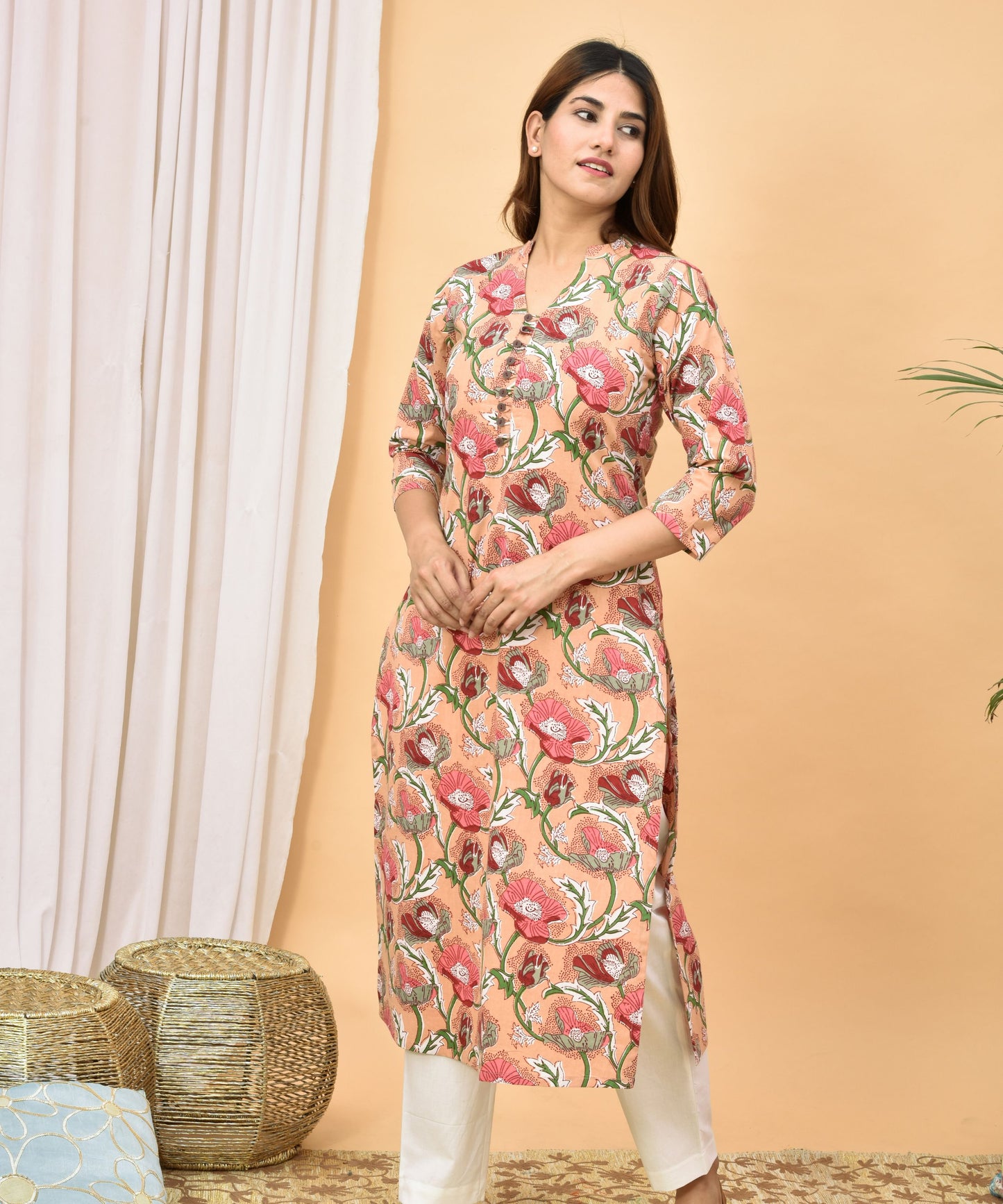 Floral Kurta Set