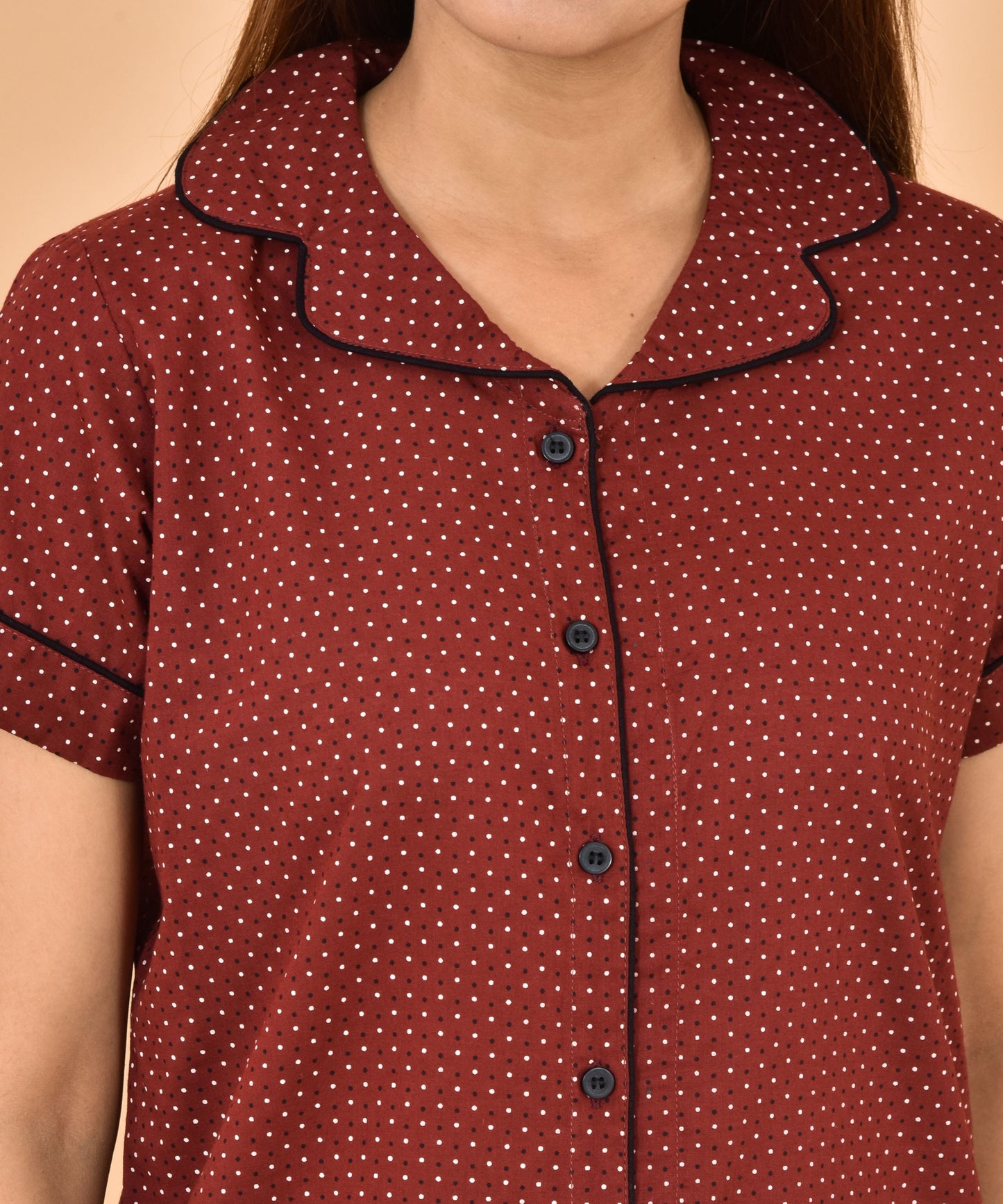 Polka Dot Night Suit