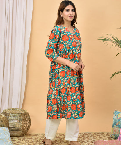 Floral Bloom Kurta Set