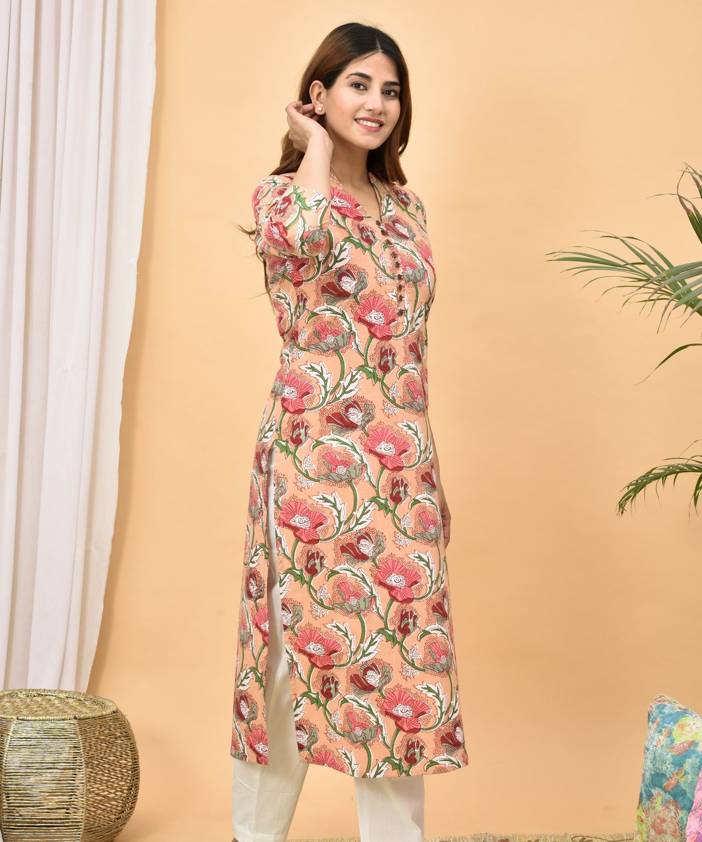 Floral Kurta Set