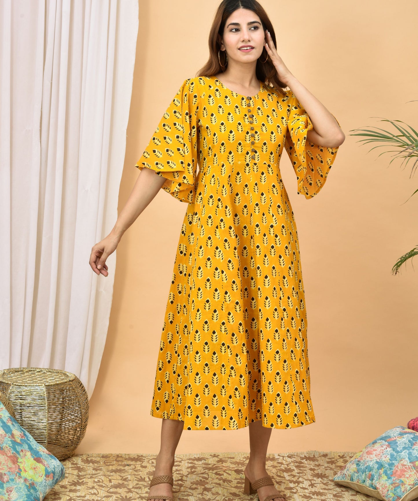 Yellow Maxi Dress