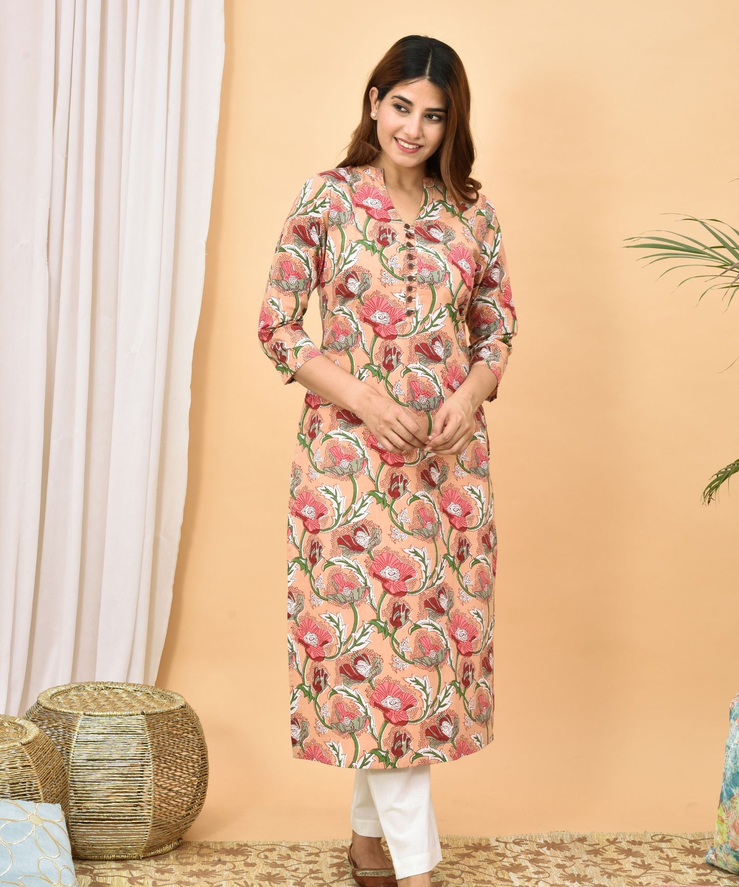 Floral Kurta Set