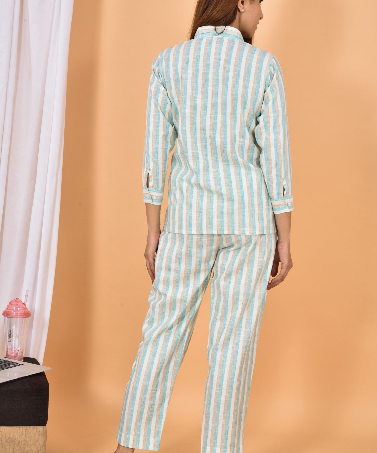 Stripe Night Suit