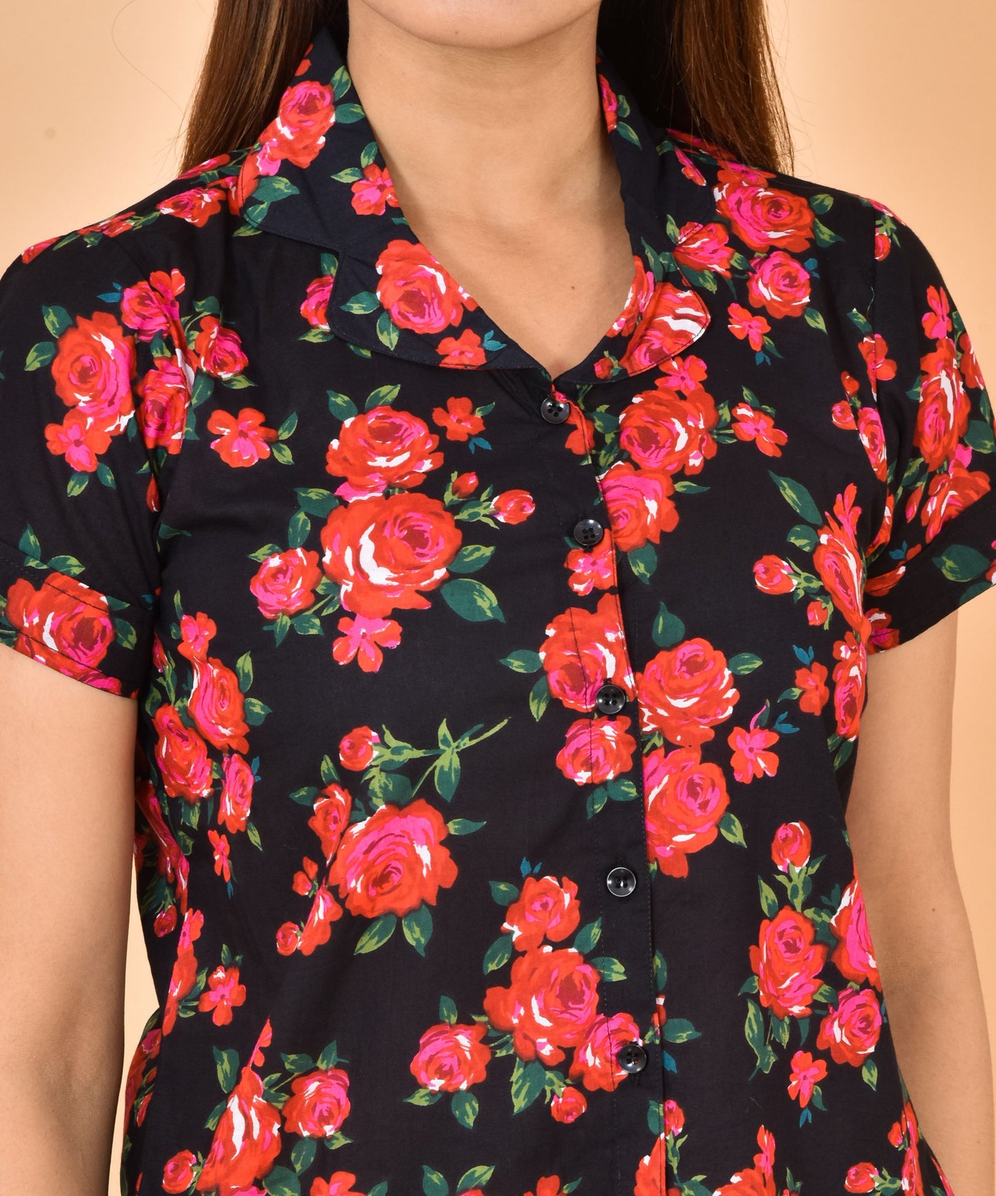 Floral Print Night Set