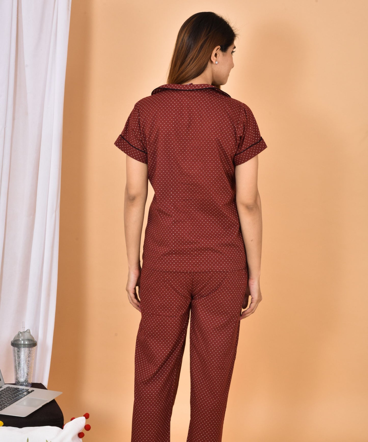 Polka Dot Night Suit