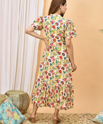 Garden Print Dress