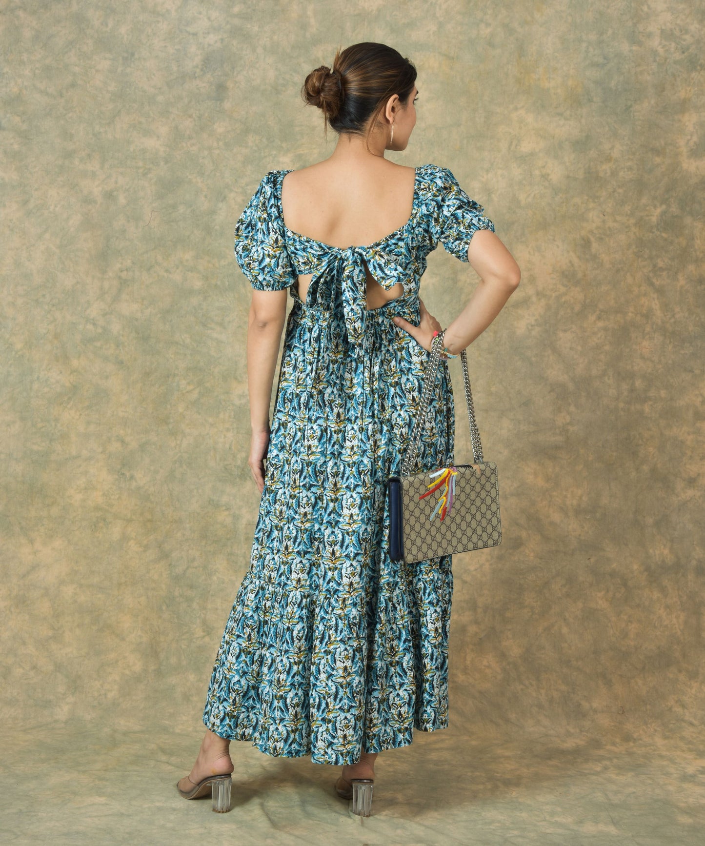 Wild Back Bow Dress