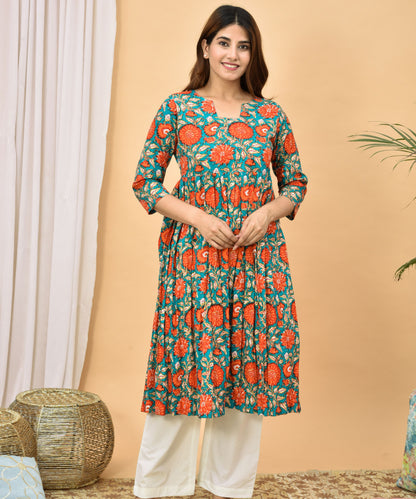 Floral Bloom Kurta Set