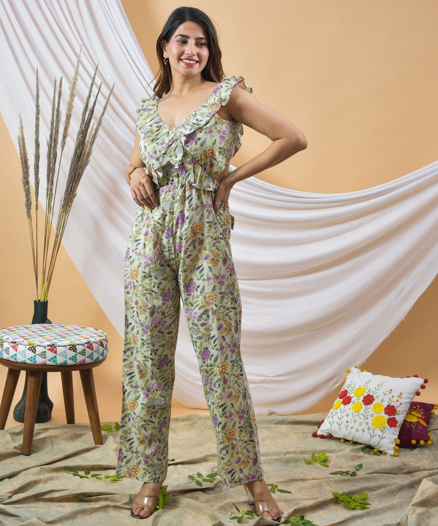 Floral Jumpsuit