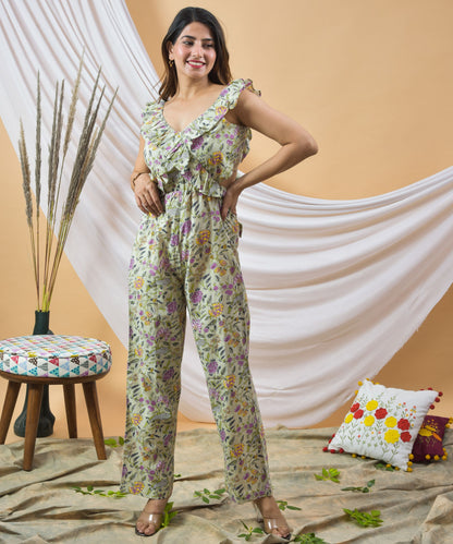 Floral Jumpsuit